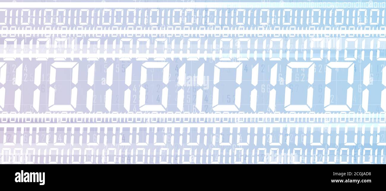Abstract tech sfondo. La tecnologia avveniristica interfaccia con forme geometriche Illustrazione Vettoriale