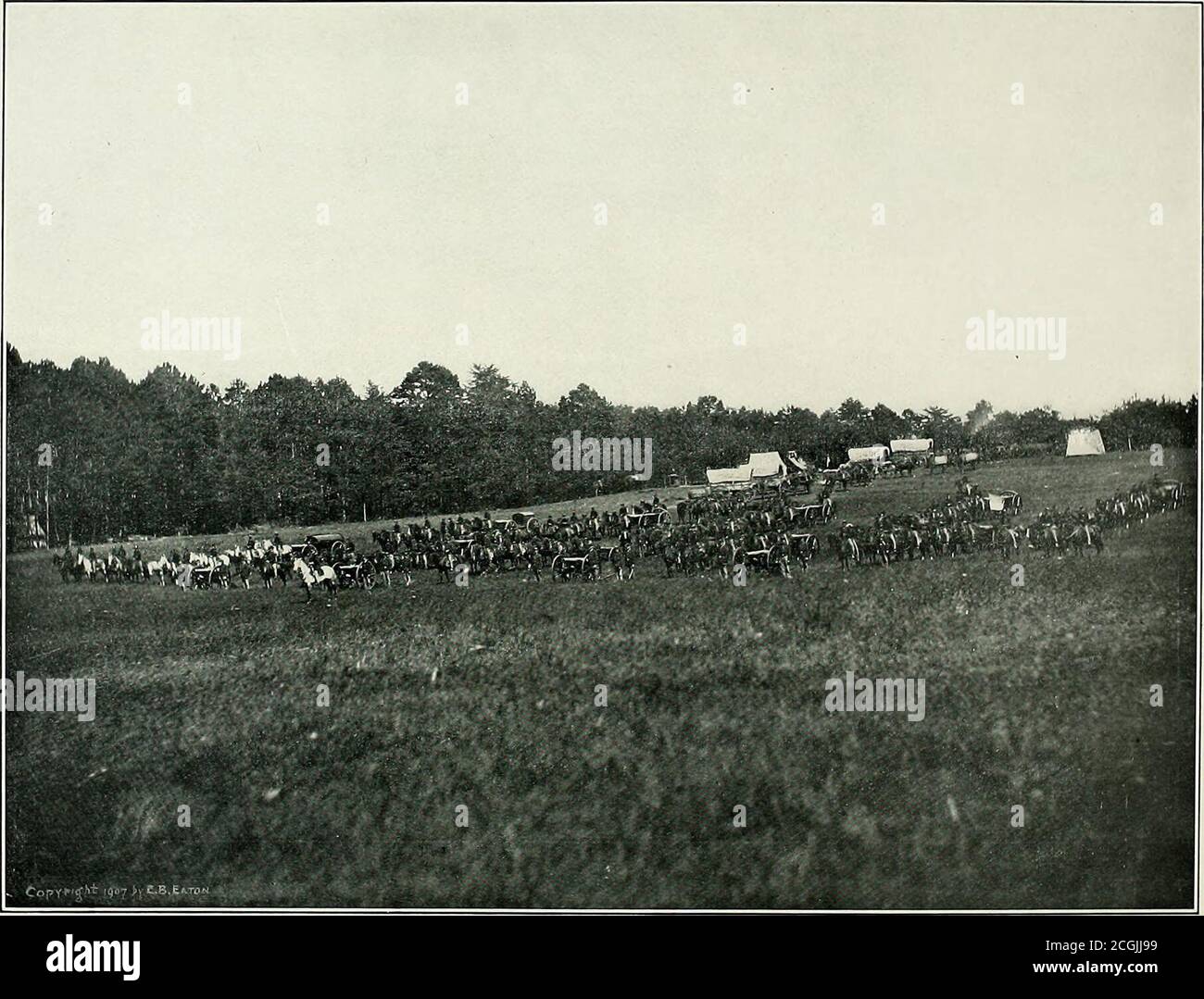 . Fotografie originali scattate sui campi di battaglia durante la Guerra civile degli Stati Uniti . , separandosi dalla linea principale. Il generale Longstreet, dell'esercito confederato, è stato ucciso e ferito severamente dai suoi propri uomini. Volley tremendi di moschetty rangthrough i boschi. I rami morti di lievito sono stati spazzati con fiamme.gli uomini hanno perso la loro strada e vagabondare nelle linee dei enemys. Così rapido fuoco di vespa che i moschetti si sono scaldati e hanno fatto vesciche sulle dita dei sol-diers. Le perdite in questa grande battaglia di due giorni non possono essere dichiarate accu-rately. Una stima pone l'Unionucciso, ferito e mancante a 1 Foto Stock