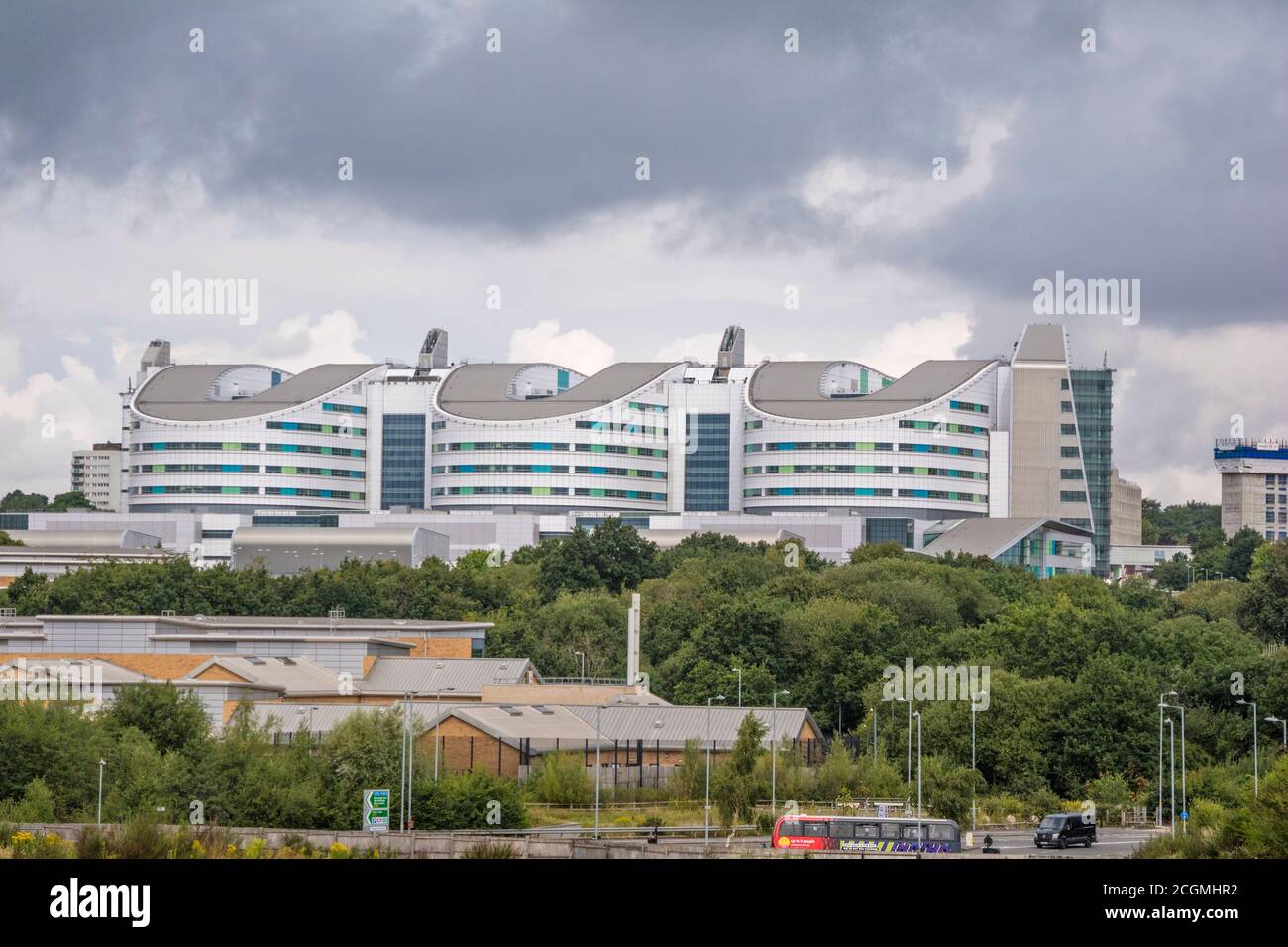 Queen Elizabeth Hospital, Birmingham, Inghilterra, Regno Unito Foto Stock