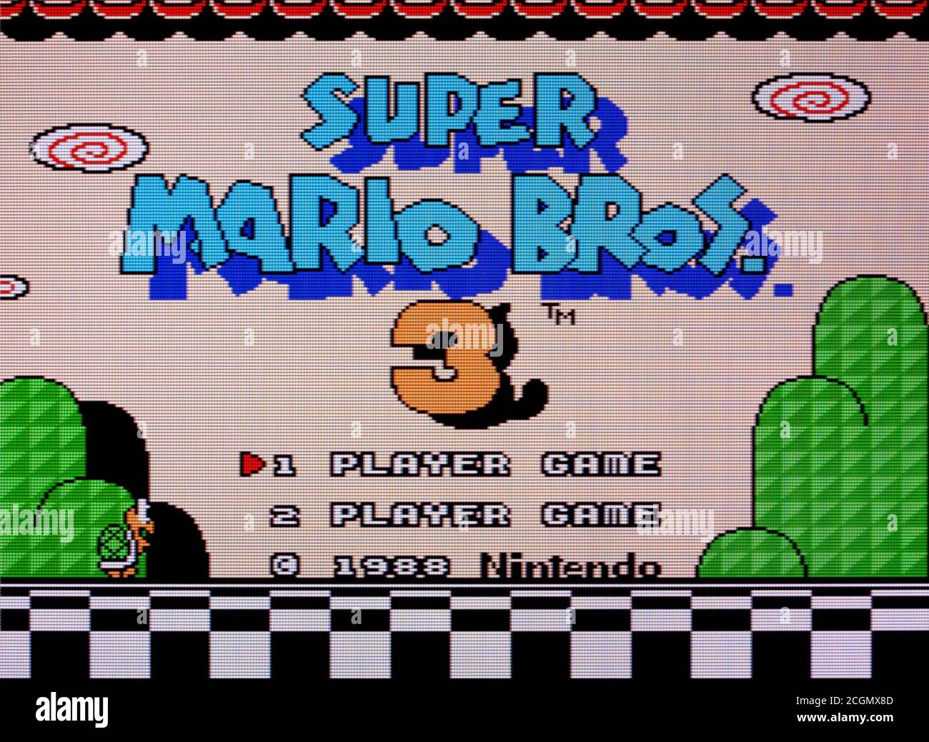 Super Mario Bros. 3 - Nintendo Entertainment System - NES Videogioco - solo per uso editoriale Foto Stock