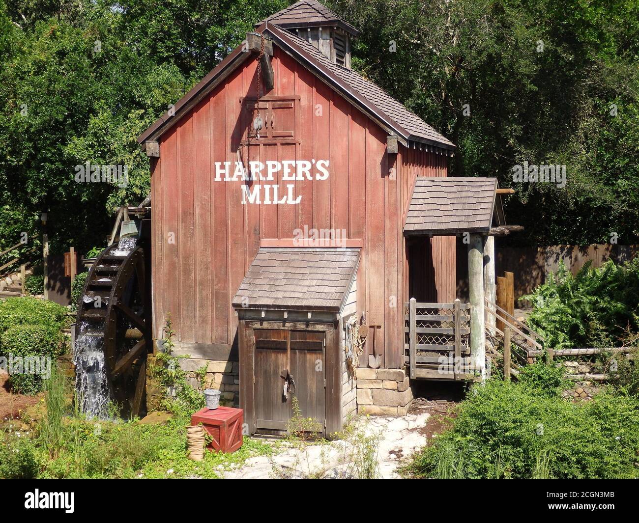 Harper's Mill, Walt Disney World, Orlando Florida, Stati Uniti Foto Stock