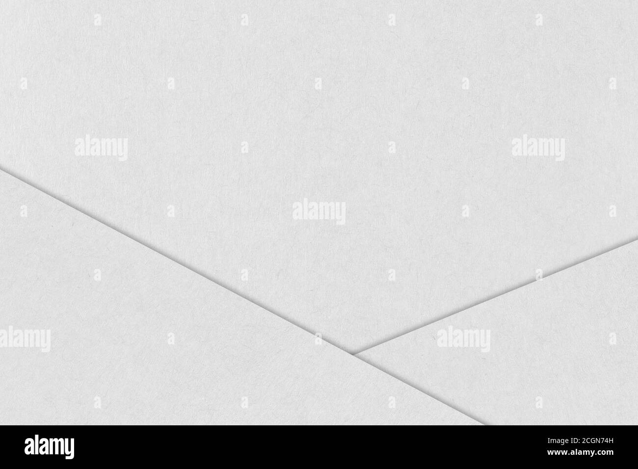 Carta da disegno bianca con sfondo a strati per la progettazione nel tuo lavoro. Foto Stock