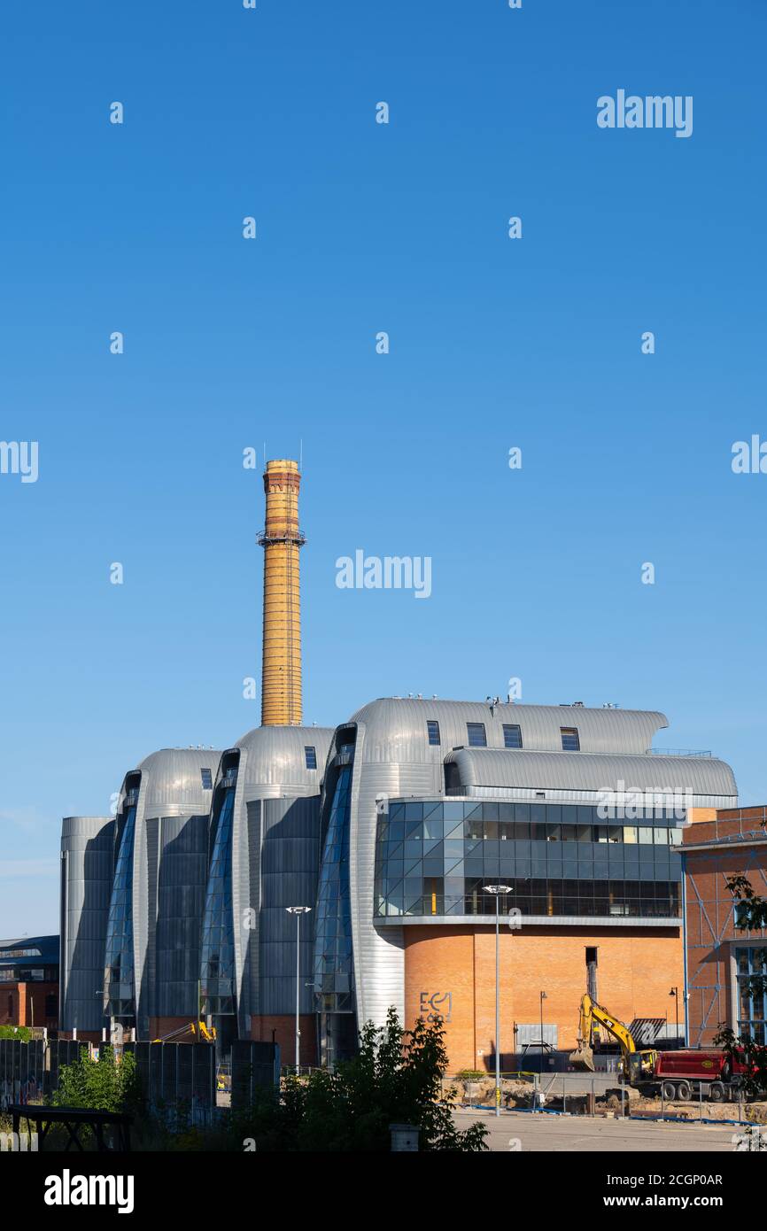 Il Centro per la Scienza e la tecnologia EC1 nella città di Lodz in Polonia Foto Stock