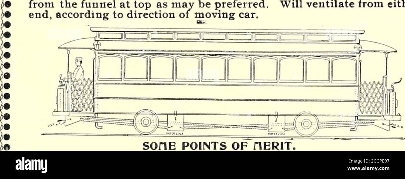 . Il giornale ferroviario di strada . Un QnfJ Dn Y che funzionerà ogni TimeH %JUHU OUA un(Jer al/ circostanze.in uso sulle strade per anni e mai un reclamo, e le uniche riparazioni necessarie sono stati pezzi di tubo venduto ORA A UN BASSO FIGURA ■ DeWitt Sand Box Company, 523-525 Fifth Ave. New York Office, C. J. Harrington, 15 Cortlandt St. N. Y. TROY, N. Y, Agenti occidentali, Standard Railway Materials Co., Chicago. 111. MOTORE ELETTRICO E GENERATORE CHE VENTILA CO. Drexel Bidg., Fifth & Chestnut SIS., Philadelphia. Il nostro nuovo ventilatore è un dispositivo semplice ed efficiente per trasportare aria fredda direttamente al basamento del motore, Foto Stock