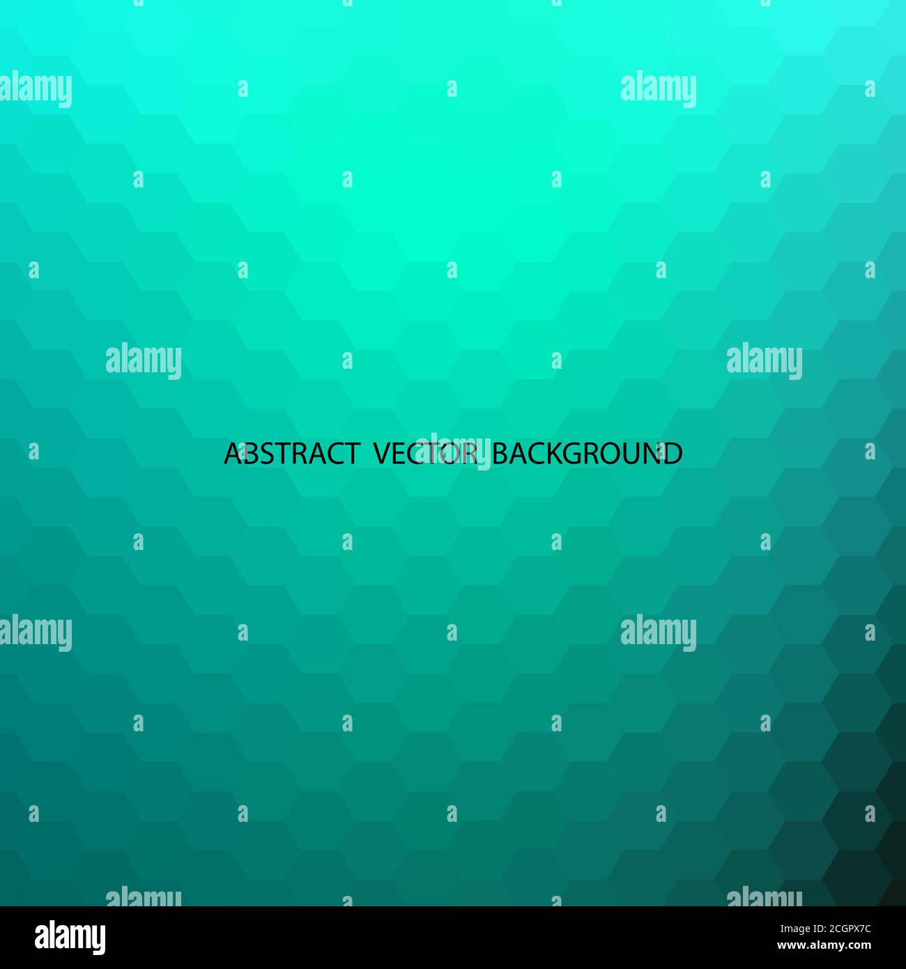 Sfondo geometrico a forma esagonale. Motivo a mosaico colorato. Esagoni blu eps 10 Illustrazione Vettoriale
