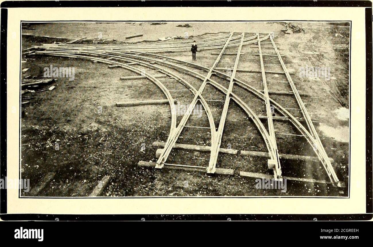 . Il giornale ferroviario di strada . PER LE NUOVE LINEE PER le LINEE bXlSIINU Guide di scarico brevettuali, carrelli per guide brevettuali, bulloni per pesci, barre di ancoraggio, strati di piastre, utensili di tutti i tipi, CHIEDERE HAM BROS. E WILSON, Ld Indirizzo telegrafico ASKHAM, SHEFFIELD STREET RAILWAY JOURNAL. 55. Hadfields il brevetto MANGANESE=ACCIAIO è il materiale migliore . .PER.. Tramway lavori su binario LAVORI su binario ALLESTIMENTI DI OGNI DIMENSIONE E DESCRIZIONE LAVORI SPECIALI SU BINARIO costruiti per SHEFFIELDTOCKPORTNEWCASTLEDONCASTERBOLTONBRADFORDNOTTINGHAM ETC. Foto Stock