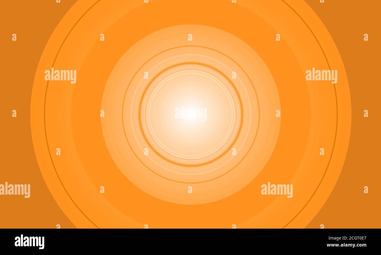 sfondo giallo arancione centrale Illustrazione Vettoriale