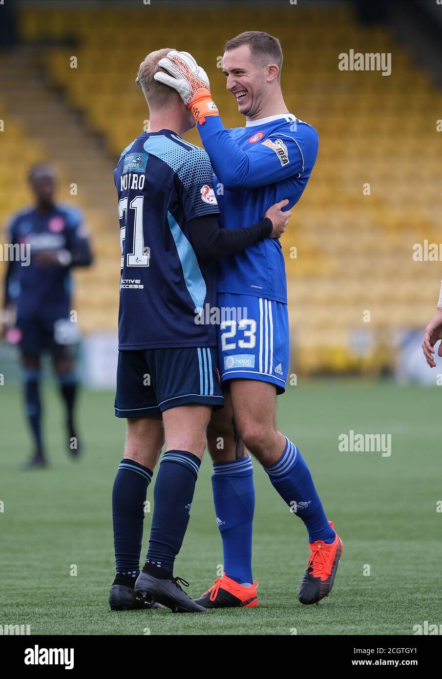 Livingston, Regno Unito. 11 febbraio 2020. La prima partita scozzese alla Tony Macaroni Arena di Livingston, Scozia. Alex Todd/SPP Credit: SPP Sport Press Photo. /Alamy Live News Foto Stock