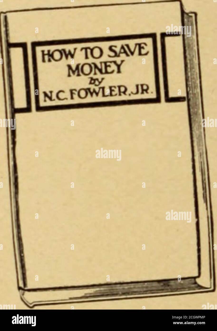 . Rivista dei dipendenti di Baltimora e Ohio . Leggi la storia della vita di ogni grande figurenel mondo ferroviario. La parte posteriore di tutti gli altri fattori che li hanno resi uomini grandi è il fattore theall-importante di sapere come tosave. Non solo risparmiare, non solo provvedere contro una giornata piovosa, ma andare oltre, fare theirsavings significa qualcosa di grande, qualcosa di veramente utile. Non potevano farlo a meno che non sapessero come salvare. Perché sapevano come risparmiare, sono arrivati in cima. Sai come fare il pave? Nathaniel C.Fowler, autore di Starting in Life, Practical Salesman-ship, ecc., ha appena completato un nuovo e autoritativeboo Foto Stock
