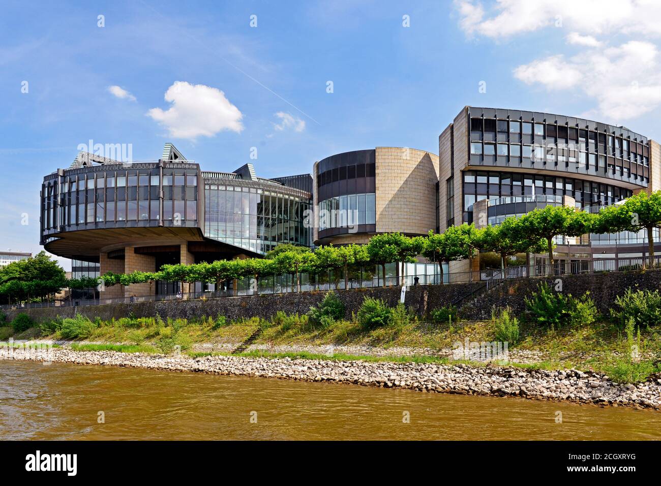 Parlamento di Stato della Renania Settentrionale-Vestfalia a Düsseldorf, Germania Foto Stock