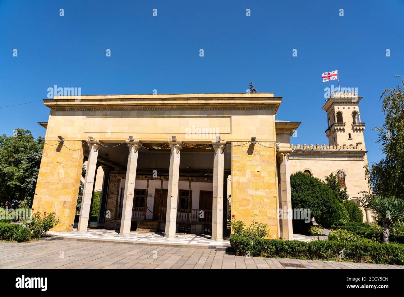 Museo di Joseph Stalin nella città di Gori. Georgia. Foto di alta qualità Foto Stock