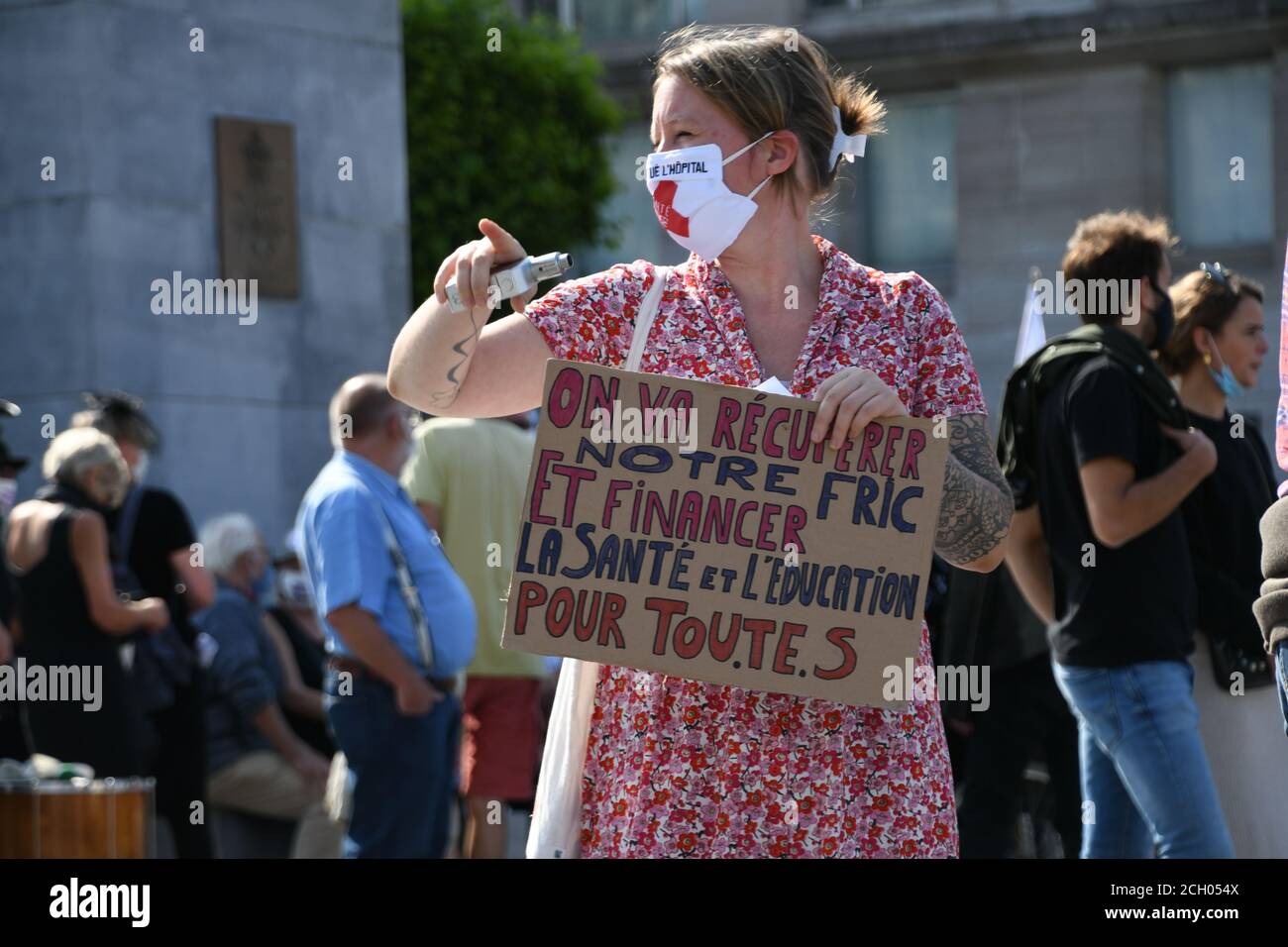 grêve medico Foto Stock
