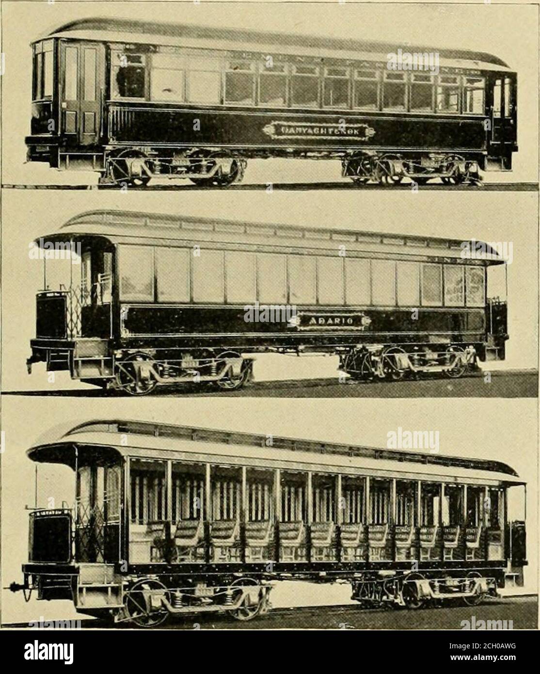 La rassegna della ferrovia di strada . 4 pollici di lunghezza di. VETTURE  PER DETROIT & MT. CLEMENS. bod}, 41 piedi su tutto, e 8 piedi 8 pollici m  di larghezza.