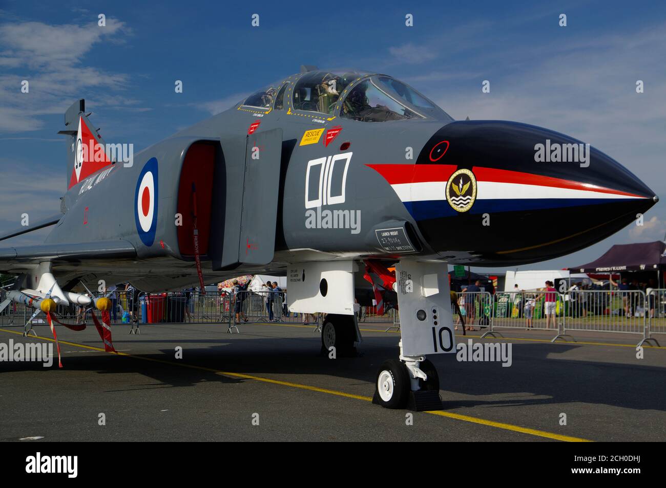 MC Donnell Douglas Phantom II XV586, NAS Yeovilton, Foto Stock