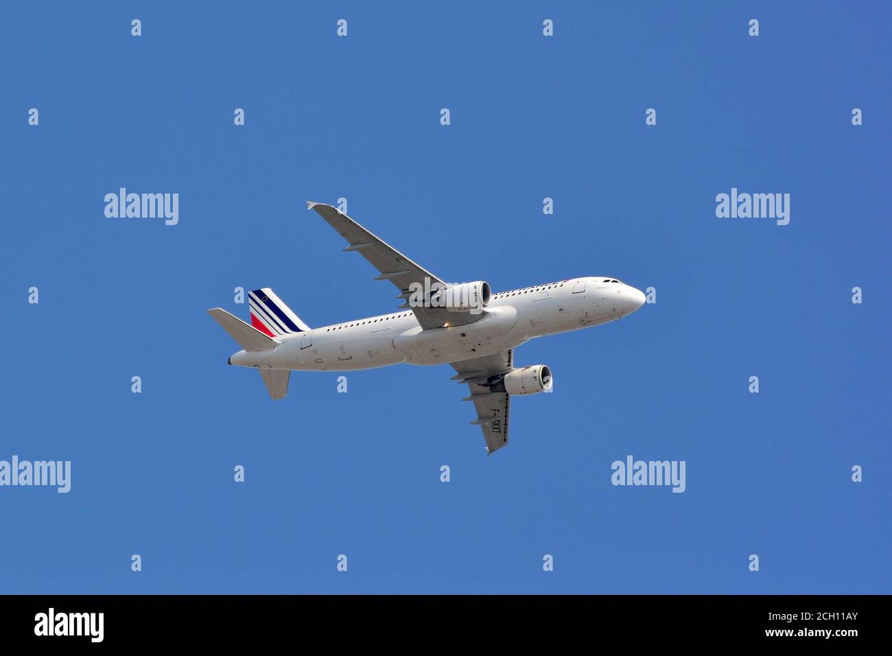 Air France (una delle più grandi compagnie aeree del mondo), Airbus A320-214 Foto Stock
