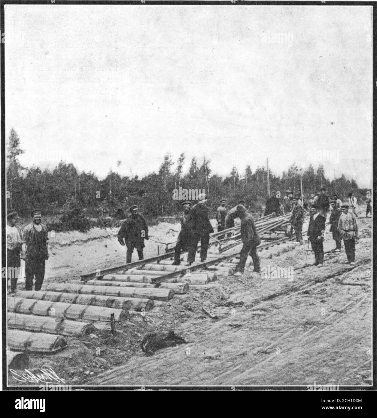 Ponte della siberia Foto e Immagini Stock in Bianco e Nero - Alamy