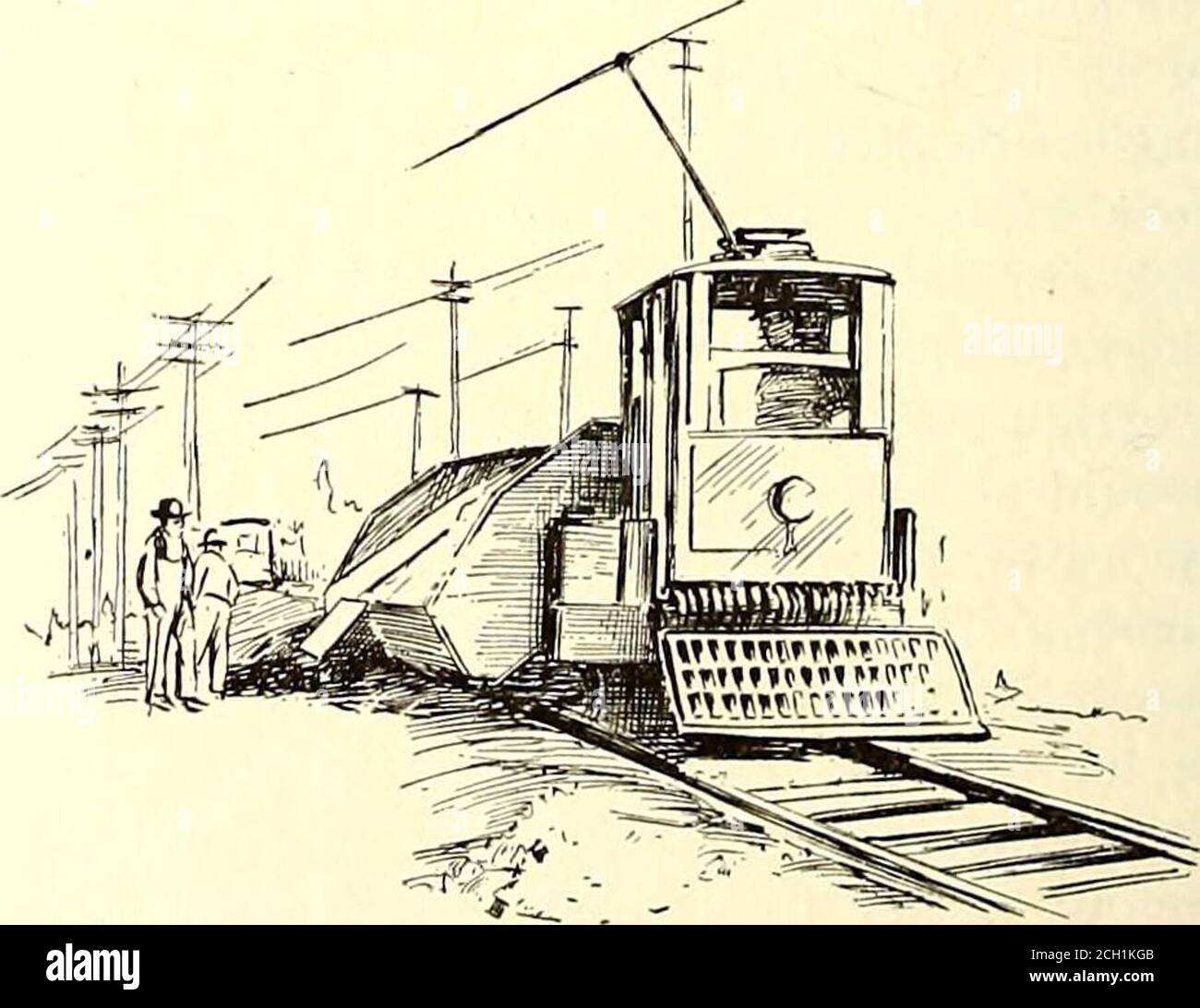 . Giornale ferroviario elettrico . costruzione ha adattato a questo campo difficile. Si tratta di un'apparecchiatura costosa da sottoporre a manutenzione principale, a causa dei guasti anomali dell'albero, euna nuova smerigliatrice è stata recentemente sviluppata per la samework che è di gran lunga meno costosa da mantenere e meno suscettibile di provocare lesioni agli operai. Questa macchinaè stata illustrata nel giornale ferroviario elettrico per maggio 26..1917. I tipi di macchine più grandi di smerigliatrici rotanti e a moto alternato e i loro usi sono così generalmente familiari che non devono essere descritti più completamente. È sufficiente dire che entrambi i tipi sono efficaci e eff Foto Stock