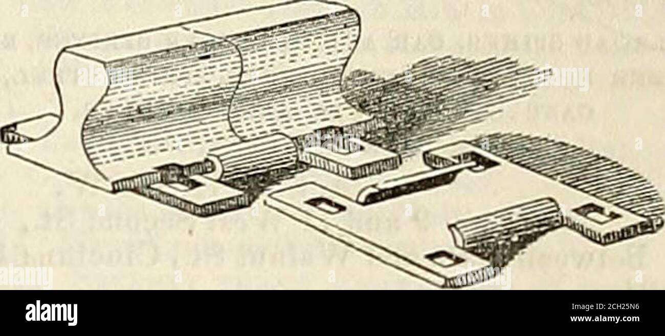 . Record ferroviario, e giornale di commercio, bancario, manifatturiero e statistiche. Ny e Western Railroads 18 00 un costo aggiuntivo di 50 c. via Niagara Fallsand sopra le rotte. Da Cincinnati a Montreal via Lake Steamers. 17 00da Cincinnati a Boston via Lake Steamers e Ogdensburg 17 00 da Cincinnati a New York via Lake Steamers e Ogdensburg 15 75 da Cincinnati a Buffalo via Lake Steamers 8 00 do Detroit 6.75 do Chicago via Detroit 1150 do Toledo 6 75 do do Chicago via Toledo 1150 do do Sandusky 5 00 do do Clyde do Terre Haute 5 50 do do Lafayette 5 50 do do Indiana Foto Stock