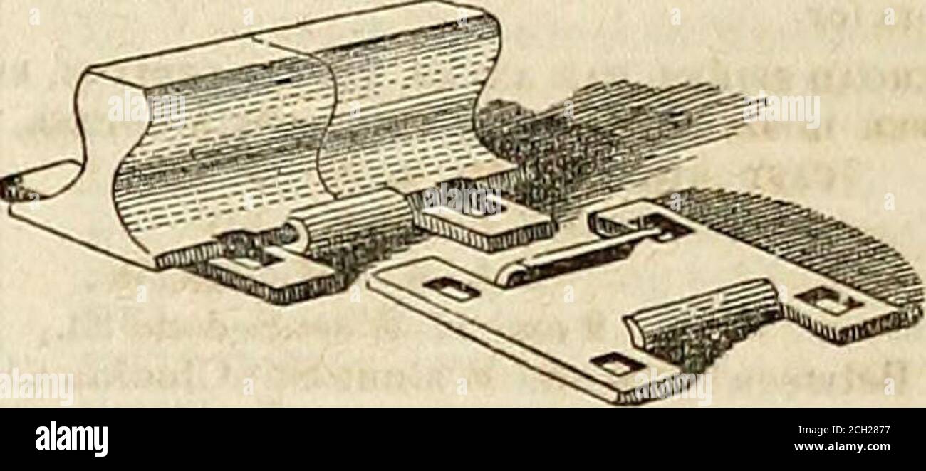 . Record ferroviario, e giornale di commercio, bancario, manifatturiero e statistica . Western Railroads 18 00 un costo aggiuntivo di 50 c. via Niagara Fallsand sopra le rotte. Da Cincinnati a Montreal via Lake Steamers. 17 00da Cincinnati a Boston via Lake Steamers e Ogdensburg 17 00 da Cincinnati a New York via Lake Steamers e Ogdensburg 15 75 da Cincinnati a Buffalo via Lake Steamers. 8 00 do Detroit &gt; 6 75 do Chicago via Detroit 1150 do Toledo 6 75 do do Chicago via Toledo 11 50 do do Sandusky 5 00 do do Clyde do Terre Haute 5 50 do do Lafayette 5 50 do do Indiana Foto Stock