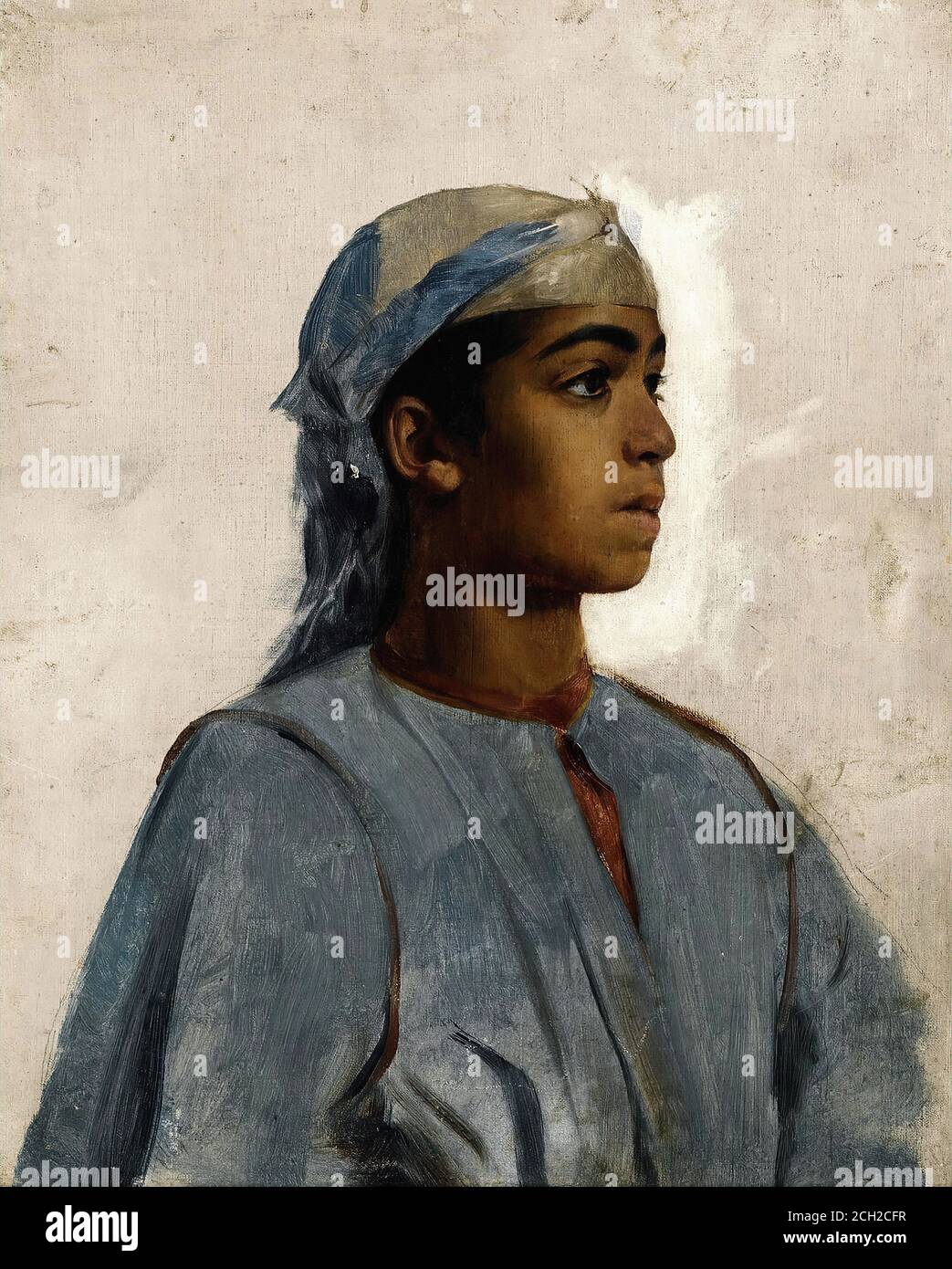 Ralli Theodore Jacques - giovani beduini - Scuola di Francese - 19 ° e inizio del 20 ° secolo Foto Stock