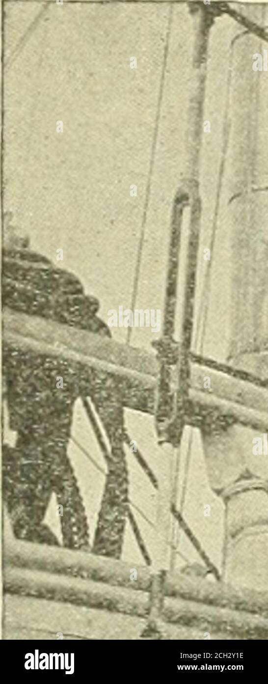 . Ingegnere americano e giornale ferroviario . Fig. 4.-Tkan.Sverse sezioni di Hull. È sufficiente per 552 nodi alla massima velocità, o per 1800 nodi ad una velocità di 12 nodi. Le dimensioni generali sono: Lunghezza, 229.6 ft. ; larghezza 29.2 piedi ; trazione in avanti, 11.4 ft. ; poppa, 13.4 ft. ; spostamento, 1,306 tonnellate. 476 LA FERROVIA E ^[OTTOBRE, 1892. Ci sono quattro tubi a siluro, due anteriori e due posteriori. L'altro armamento comprende cinque locm. (3.g3-in.) pistole a fuoco rapido; due da 65 mm. (2.56-in.) pistole a fuoco rapido e tour 37-mm. {1.46-in.)cannone girevole. Gli IVatlignies sono costati in tutto circa 580,000 dollari. Ha Foto Stock . Ingegnere americano e giornale ferroviario . Fig. 4.-Tkan.Sverse sezioni di Hull. È sufficiente per 552 nodi alla massima velocità, o per 1800 nodi ad una velocità di 12 nodi. Le dimensioni generali sono: Lunghezza, 229.6 ft. ; larghezza 29.2 piedi ; trazione in avanti, 11.4 ft. ; poppa, 13.4 ft. ; spostamento, 1,306 tonnellate. 476 LA FERROVIA E ^[OTTOBRE, 1892. Ci sono quattro tubi a siluro, due anteriori e due posteriori. L'altro armamento comprende cinque locm. (3.g3-in.) pistole a fuoco rapido; due da 65 mm. (2.56-in.) pistole a fuoco rapido e tour 37-mm. {1.46-in.)cannone girevole. Gli IVatlignies sono costati in tutto circa 580,000 dollari. Ha Foto Stock