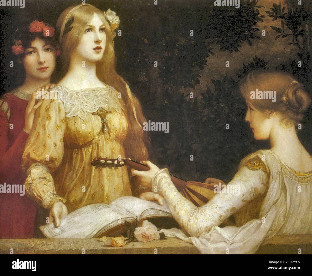 Sonrel Elisabeth - Musica - Scuola di Francese - 19° e. Inizio 20 ° secolo Foto Stock