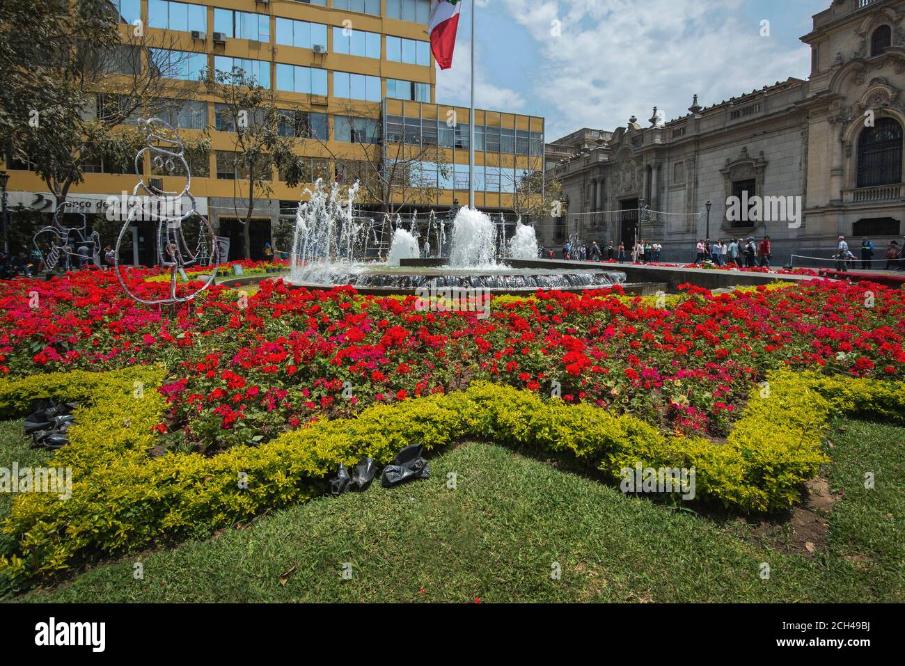 Le strade di Lima, Perù, Sud America Foto Stock