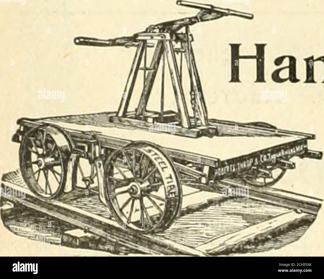 . Ingegneria locomotiva : una rivista pratica di moto ferroviario e materiale rotabile . CYRUS ROBERTS Hand Car Specialties GARANTITI FACILE CORSA, LEGGERO NEL PESO. RUOTA PERFETTA. Roberts, Xhrop & Co., THREE RIVERS, MICH.472 MOORFS DIFFERENZIALE ANTI-ATTRITO puleggia a catena blocco UN nuovo movimento.A Perpetual compound lever.potente, semplice e durevole.leggero, compatto e forte:.un uomo può sollevare alla piena capacità del blocco.Self Sustaining: In qualsiasi punto.il blocco sempre Hang:s Plumb Foto Stock