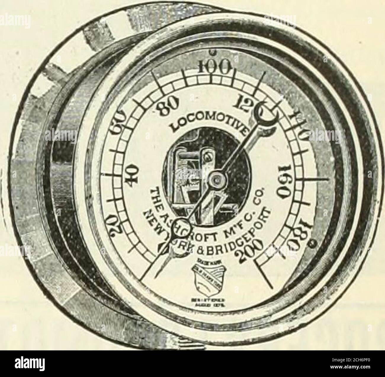 . Ingegneria locomotiva : una rivista pratica di moto ferroviario e materiale rotabile . ASHCROFT, MFC. CO., BREVETTO RICHARDSONS VALVOLE DI SICUREZZA E SILENZIATORI. LA MARMITTA È UN SEMPLICE ATTACCO ALLA BEN NOTA VALVOLA DI SICUREZZA CON INVOLUCRO RICHARDSONS. ORDINATO, COMPATTO, RESISTENTE. HA RICEVUTO IL PREMIO PIÙ ALTO ALL'ESPOSIZIONE COLUM-BIANA PER IL DESIGN, IL MATERIALE, LA FINITURA WORKMANSHIPAND. Il famoso 999 di New York Central È DOTATO DI QUESTA VALVOLA E SILENZIATORE, E LA VALVOLA E IL SILENZIATORE SONO STATI ADOTTATI COME STANDARD Br LA STRADA. Ha inoltre adottato >y il N. Y. N. H. & H., la Lehigh Valley, il N. Y. L. E. & W. e il Boston Foto Stock