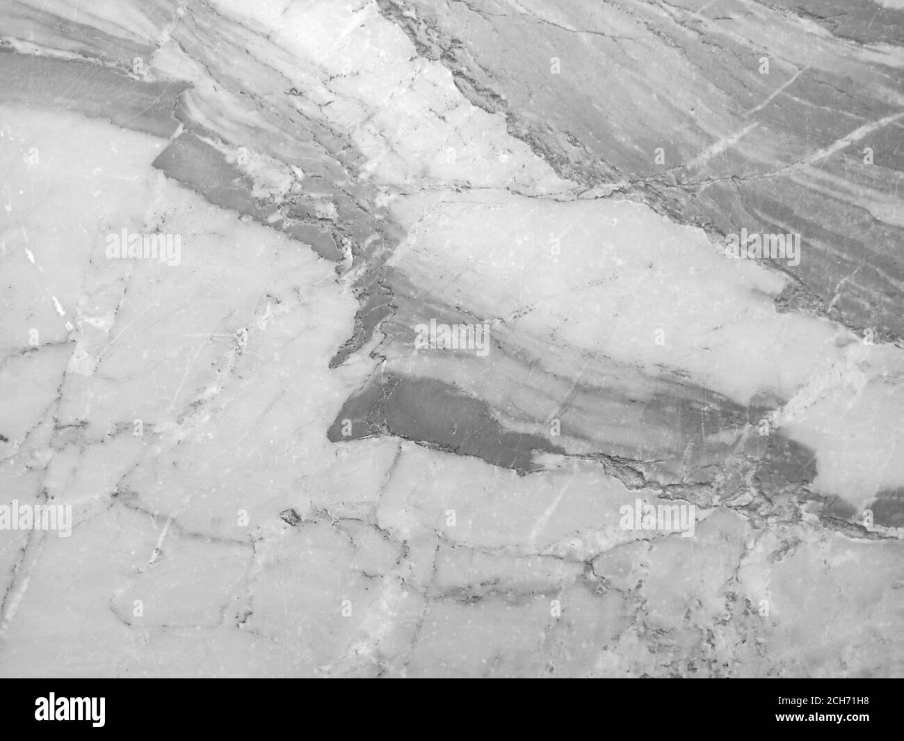 Il marmo naturale sfondo grigio - texture. Foto Stock