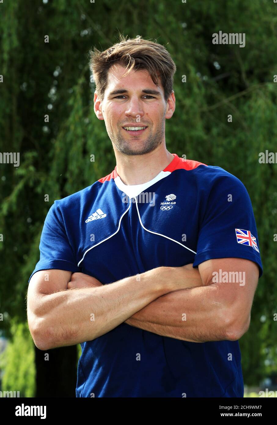 Graeme Thomas durante l'annuncio della squadra al River and Rowing Museum, Henley sul Tamigi. PREMERE ASSOCIAZIONE foto. Data immagine: Giovedì 9 giugno 2016. Guarda la storia di PA SPORT Rowing. Il credito fotografico dovrebbe essere: David Davies/PA Archive Foto Stock