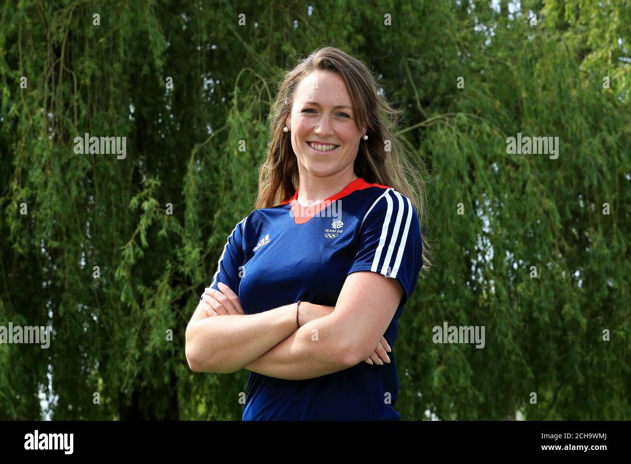 Karen Bennett durante l'annuncio della squadra al River and Rowing Museum, Henley sul Tamigi. PREMERE ASSOCIAZIONE foto. Data immagine: Giovedì 9 giugno 2016. Guarda la storia di PA SPORT Rowing. Il credito fotografico dovrebbe essere: David Davies/PA Archive Foto Stock