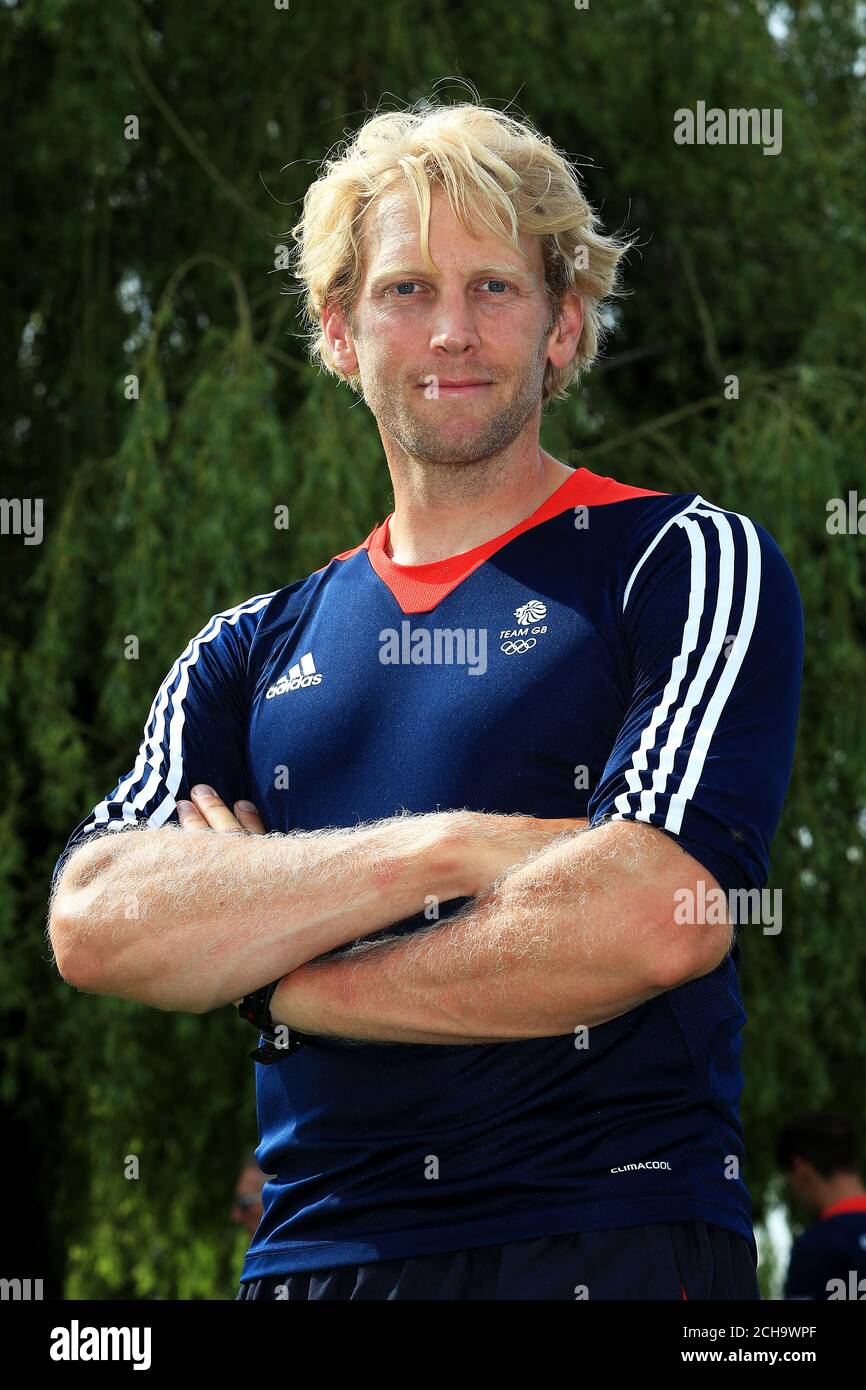 Andrew T Hodge durante l'annuncio della squadra al River and Rowing Museum, Henley sul Tamigi. PREMERE ASSOCIAZIONE foto. Data immagine: Giovedì 9 giugno 2016. Guarda la storia di PA SPORT Rowing. Il credito fotografico dovrebbe essere: David Davies/PA Archive Foto Stock