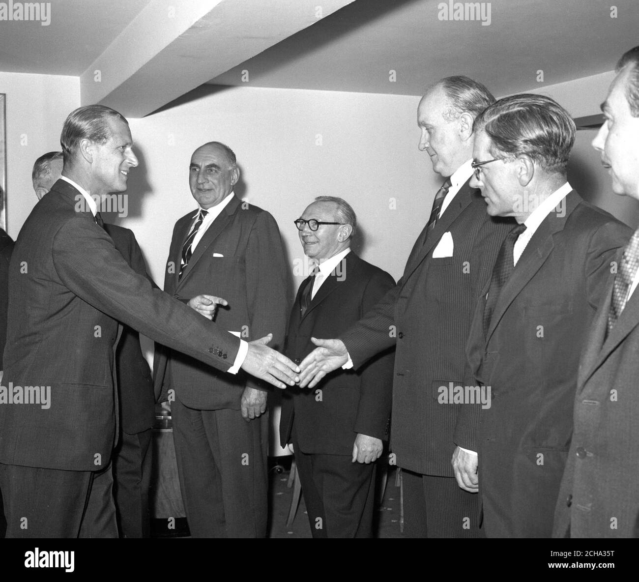 Il Duca di Edimburgo partecipa al pranzo annuale della Press Association al Savoy Hotel di Londra. Foto Stock