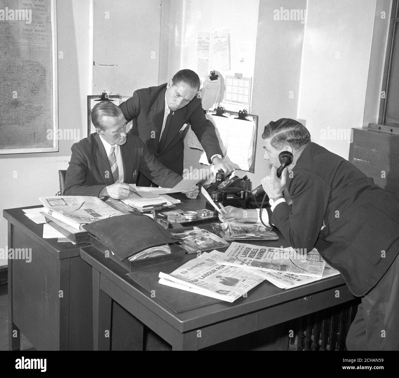 La Picture News Room di PA-Reuters. Foto Stock