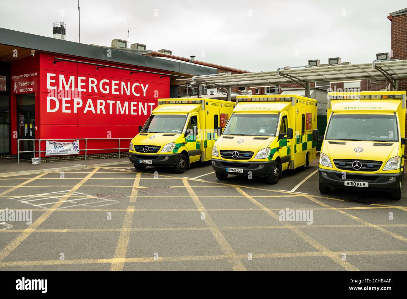 East Surrey Hospital, NHS Hospital a Surrey, nel sud-est dell'Inghilterra Foto Stock