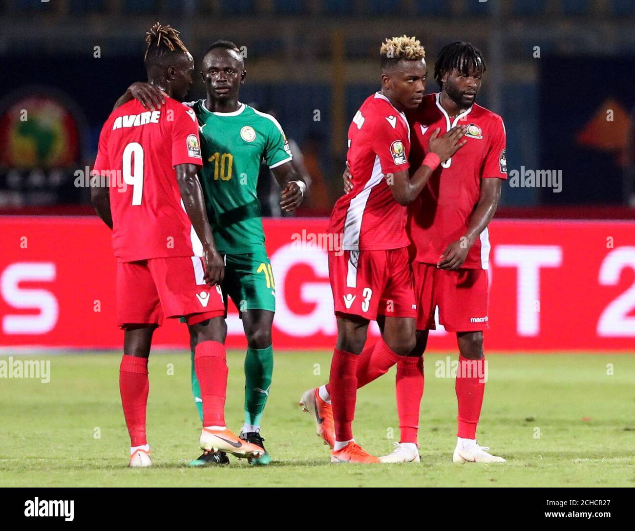 Calcio Calcio - Africa Cup of Nations 2019 - Gruppo C - Kenya v Senegal -  30 giugno Stadio, Cairo, Egitto - 1 luglio 2019 Sadio Mane del Senegal,  Johanna Omolo del