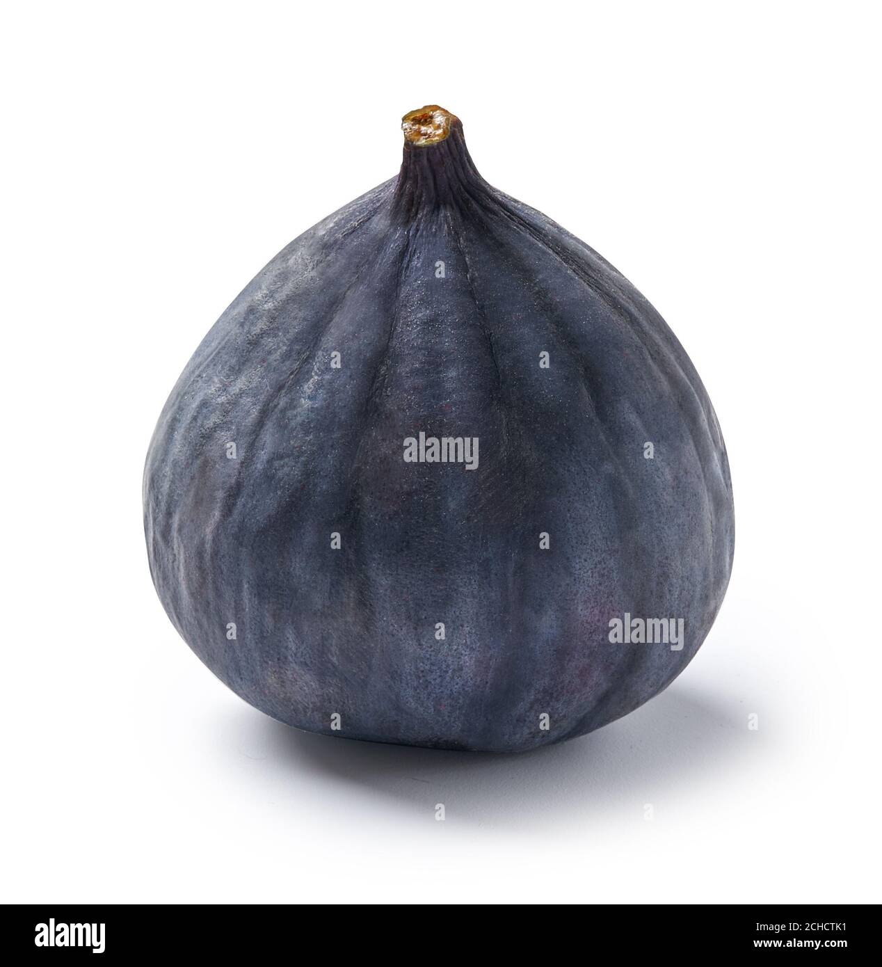 Fico frutto isolato su bianco. Foto Stock