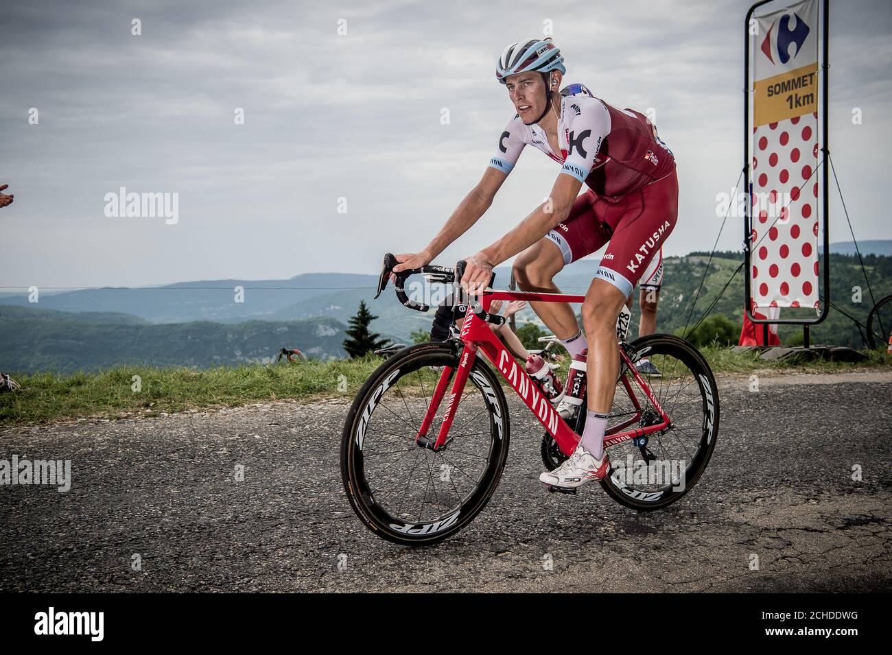 8 luglio 2017, Francia; Ciclismo, Tour de France 8° tappa: 8 luglio 2017, Francia; Ciclismo, Tour de France 8° tappa: Nils Politt (Ger) Foto Stock