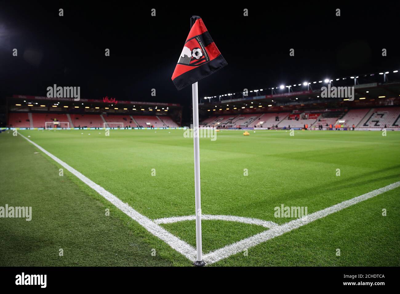 Una vista del passo prima della Premier League match presso la vitalità Stadium, Bournemouth. Foto Stock