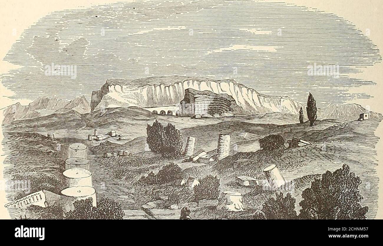 . Un dizionario completo della Bibbia. Ed dagli ebrei in Babilonia, anche se è impossibile identificarla positivamente.(Meni.) Che Gad fosse la deity Fortune, qualunque sia la forma esteriore che era adorata, è supportato dall'etimologia, e dagli assentatori comuni. Gesenius è probabilmente giusto inhis congettura che Gad era il pianeta Giove, ri-classificato dagli astrologi dell'Oriente come la stella della fortuna maggiore. Movers è a favore del pianeta Venere. Vitringa lo considera il sole. Le-frustrazioni della consuetudine antica di mettere una tavola ban-queting in onore degli idoli saranno fou Foto Stock