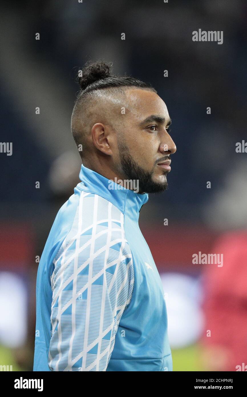 Dimitri PAYET (Olympique de Marseille) Durante il campionato francese Ligue 1 partita di calcio Uber mangia Tra Parigi Saint-Germain e Olympique de ma Foto Stock