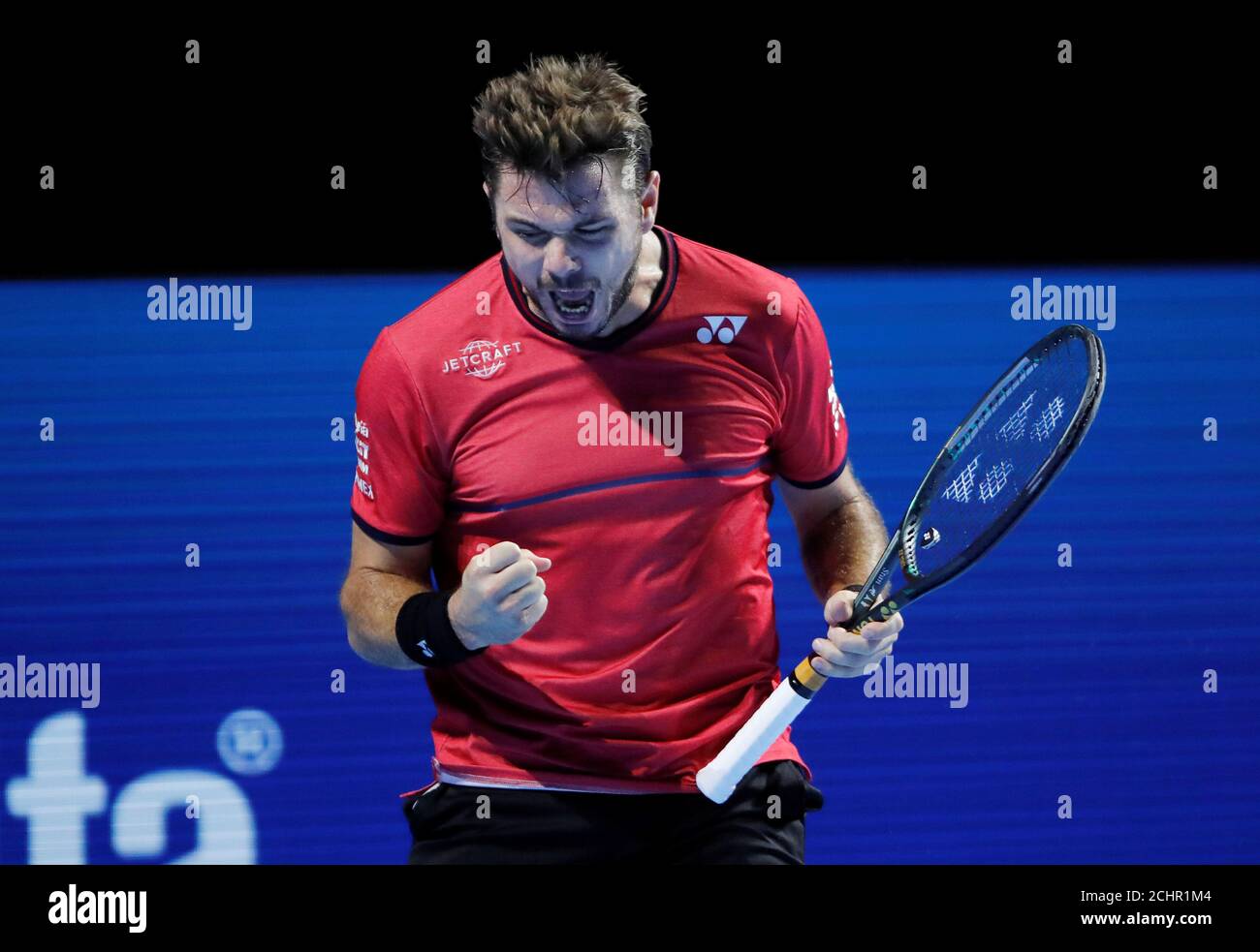 Tennis - ATP 500 - Swiss Indoors Basilea - St. Jakobshalle, Basilea,  Svizzera - 24 ottobre 2019 lo Stan Wawrinka