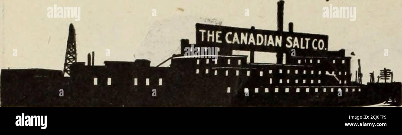 . Drogheria canadese gennaio-giugno 1921 . Kippered HerringHerring in Tomato SauceClams Connors Bros., Limited NERI HARBOR, N.B. Winnipeg rappresentanti: Chas. Duncan & Son, Winnipeg, Man. 32 ()A N ai) i AN DROGHERIA - Sezione Provision Gennaio 21. 192. IMPIANTO DI SALE, WINDSOR, ONT. Sale - sale - sale per qualsiasi scopo sale è richiesto, i prodotti della Canadian Salt Company portano inqualità e purezza. Sale da tavolo Windsor (per uso domestico generale) sale da tavolo Regal (corsa libera venduto in cartoni) sale di formaggio Windsor Dairy SaltWindsor questi sali hanno conquistato la fiducia del pubblico. La loro reputazione di reliabil Foto Stock