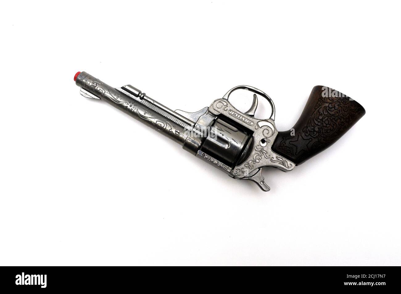 giocattolo a pistola vintage da cowboy Foto Stock