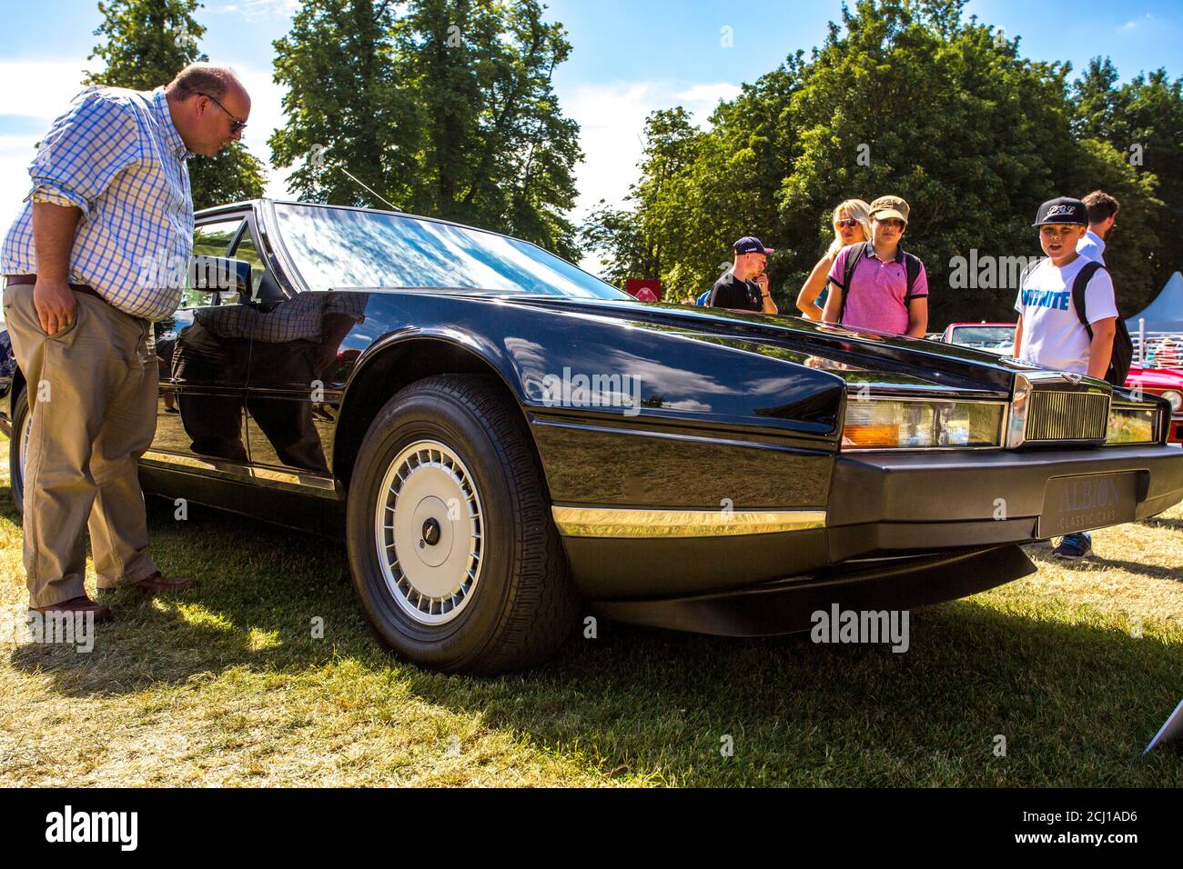 Goodwood Festival of Speed West Sussex automobili classiche e nostalgiche corse Foto Stock