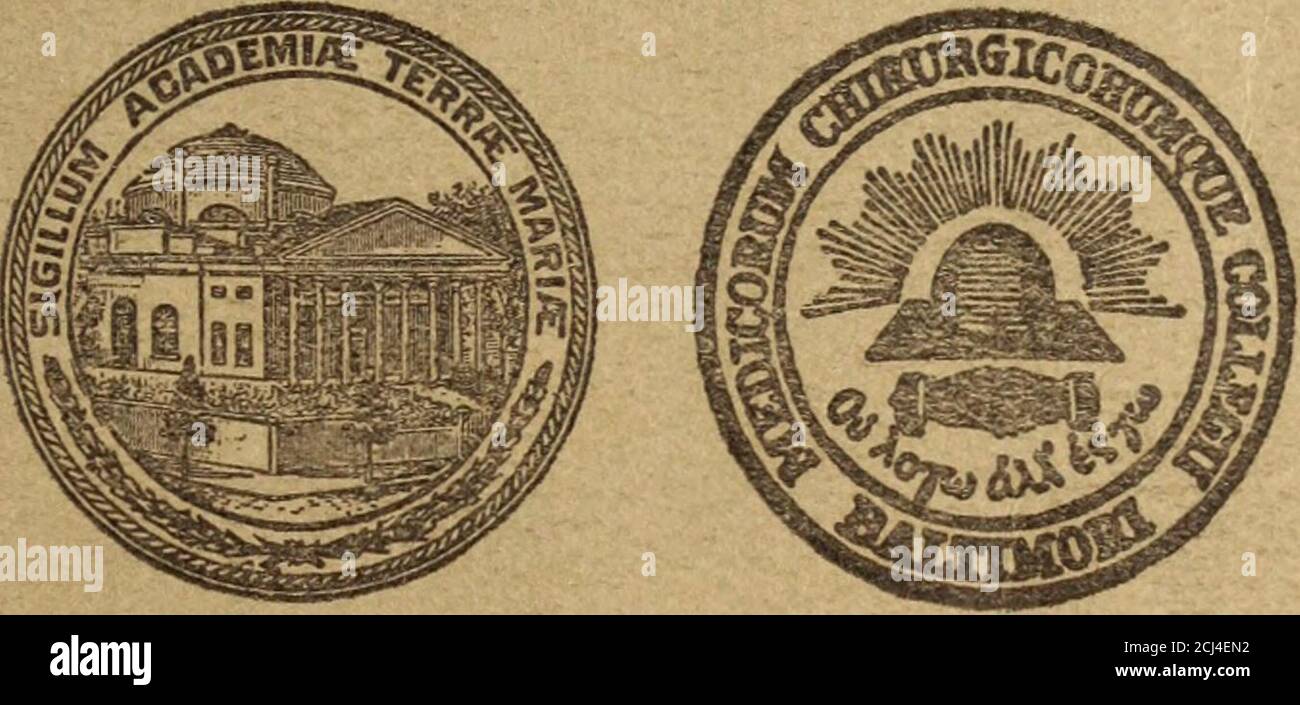 . Catalogo della Scuola di Medicina 1911-1924 . VOL.1 LUGLIO, 1916 NO.2 BOLLETTINO DI Università di Maryland Schoolof Medicina e Collegio di medici e chirurghi. ANNOUNCEMENTSESSION ANNUALE 1916-1917 PUBBLICATO MENSILMENTE AD ECCEZIONE DI AGOSTO E SETTEMBRE CALVERT E SARATOGA STREETS BALTIMORA, MD. Inserito come Becond-class Matter 18 giugno 1916 presso l'Ufficio postale di Baltimora, MD.Under the Act del 24 agosto 1912 Foto Stock