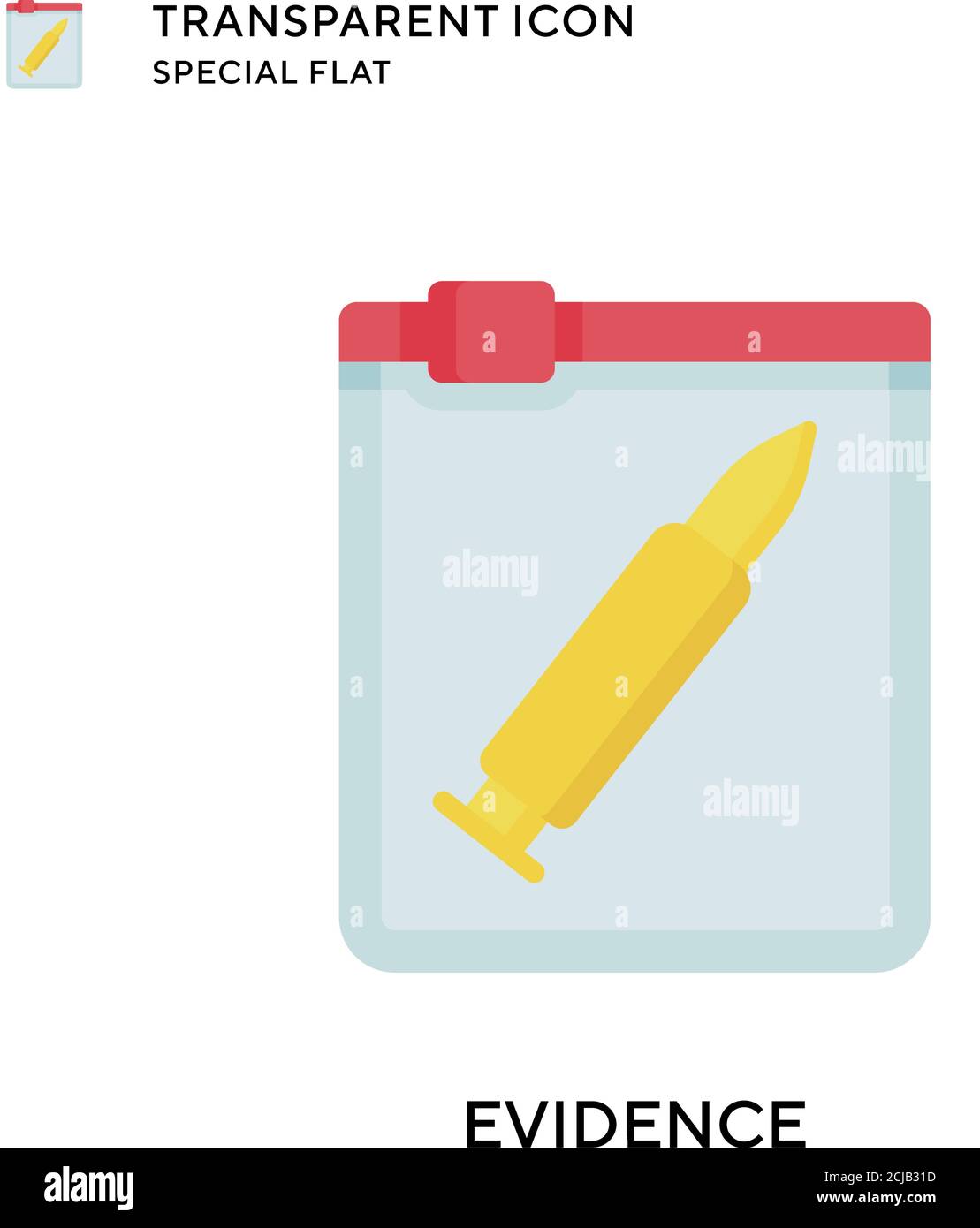 Icona vettore di evidenza. Illustrazione piatta. Vettore EPS 10. Illustrazione Vettoriale