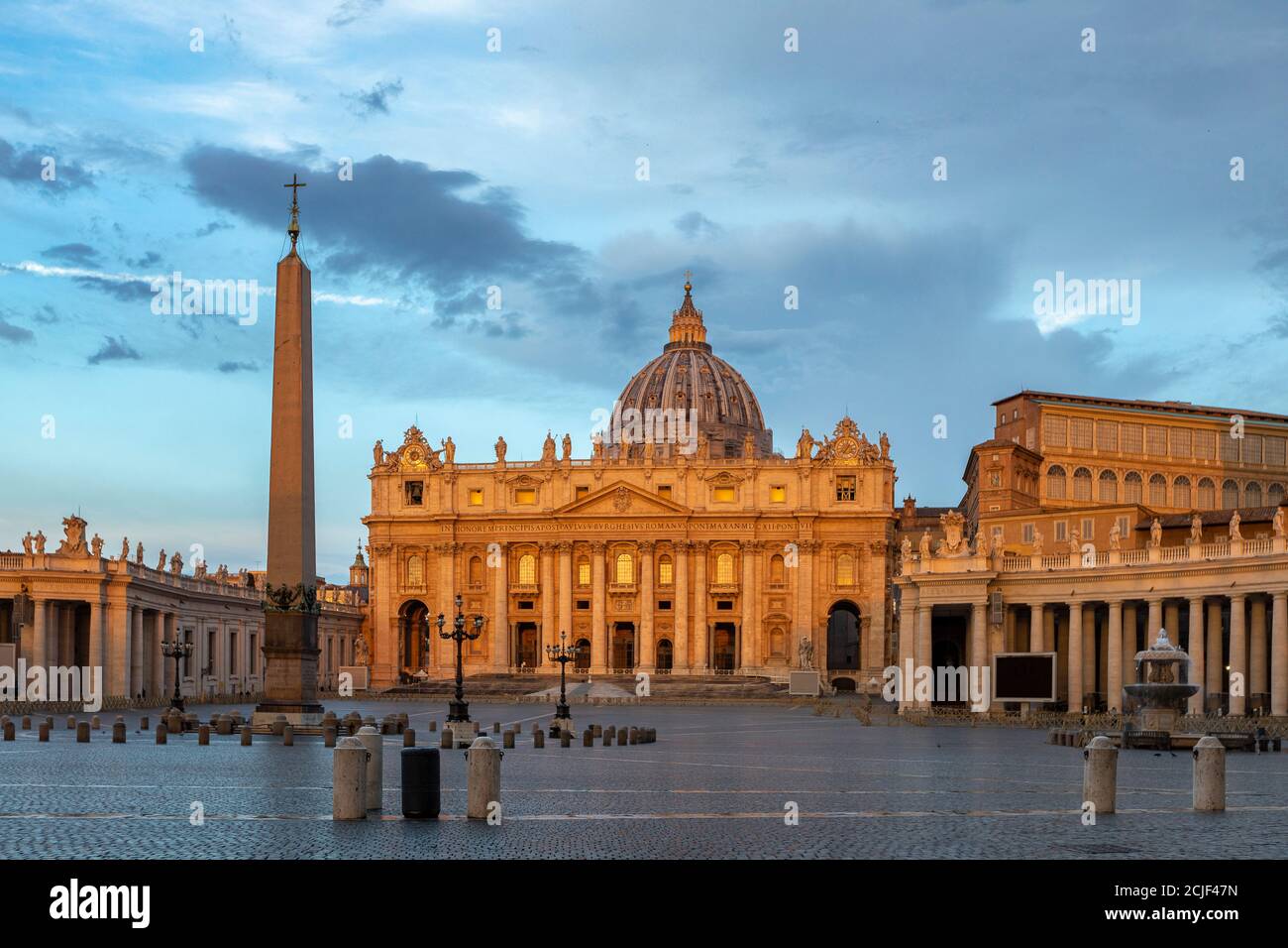 Cattedrale di San Pietro, Roma, Lazio, Italia, Europa Foto Stock