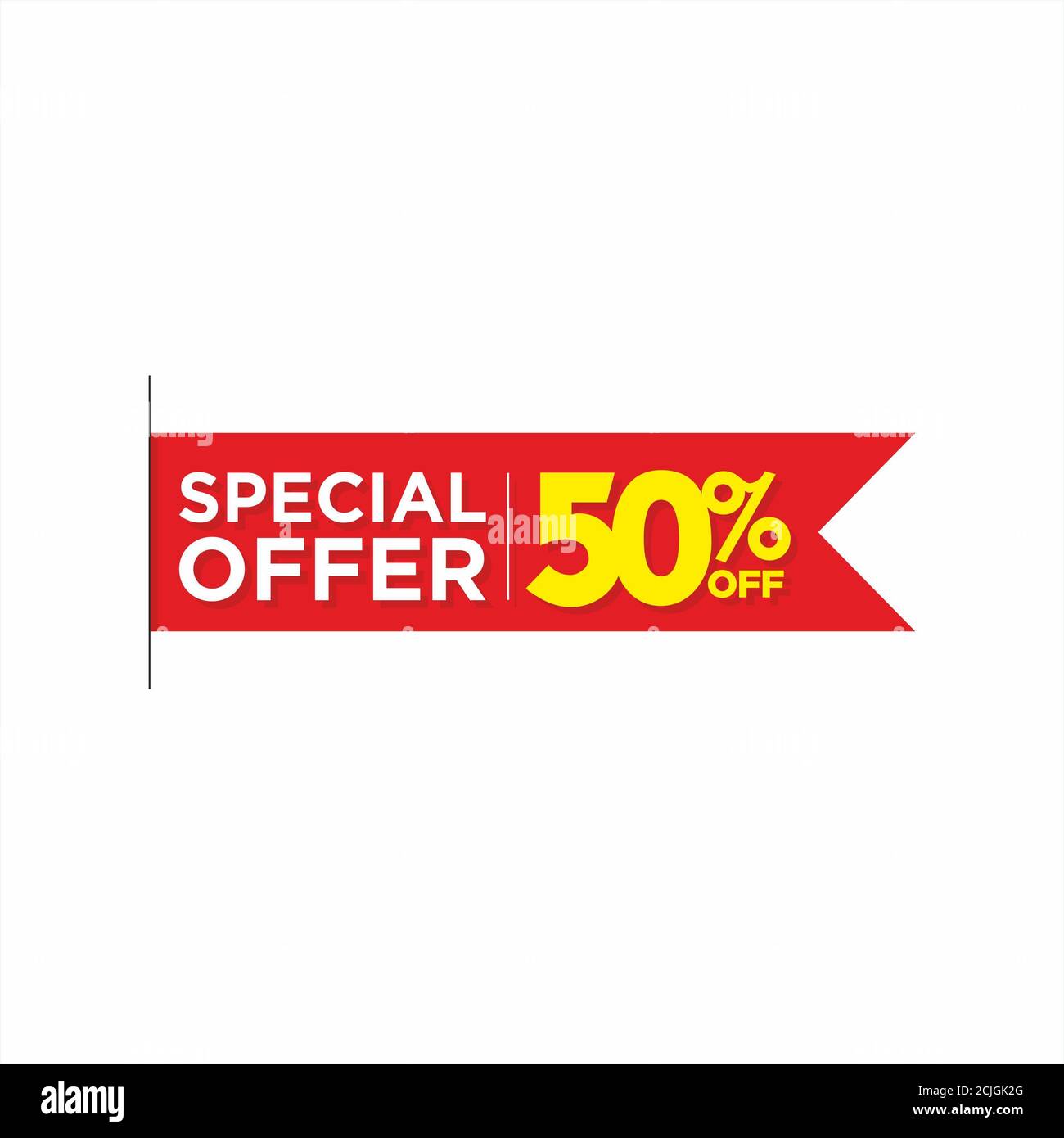 Offerta speciale - Business Promotional Banner Design Foto Stock